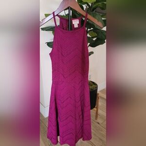 Mossimo Supply Co Pink Fit and Flare Mini Dress